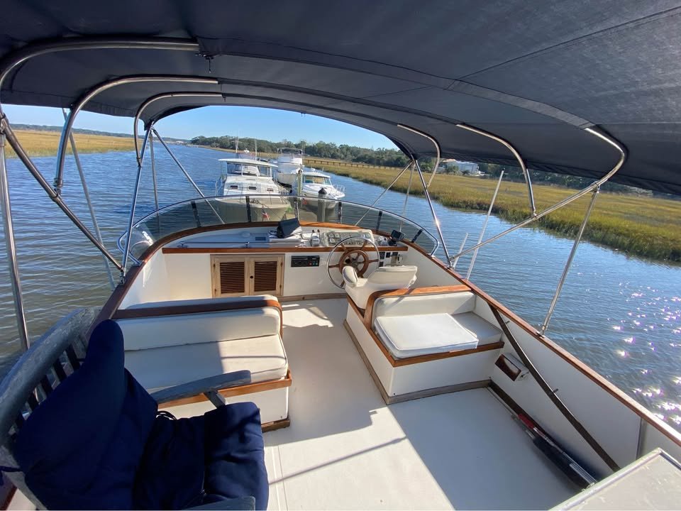 
								Albin 43 Sundeck Trawler 1990 full									